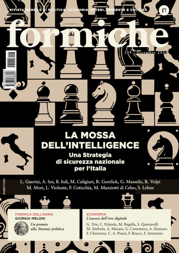 La mossa dell'Intelligence. Una Strategia di sicurezza nazionale per l'Italia